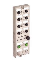 LUMBERG AUTOMATION 0980 ESL 303-121 Sensor Distribution Box, M12 Connector - 5 Pole, M12 Connector - 5 Pole, 8 Ports, LioN-P Series