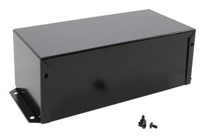 HAMMOND 1411FBSBK. Metal Enclosure, w/ Flange, Utility Box, Aluminium, 76.78 mm, 101.24 mm, 202.84 mm, IP32