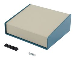 HAMMOND 1456FE1WHBU.. Metal Enclosure, Instrument, Aluminium, 65.84 mm, 169.72 mm, 146.46 mm, IP31