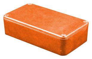 HAMMOND 1590B3OR Metal Enclosure, Small, Diecast Aluminium, 37.5 mm, 77 mm, 116 mm, IP54