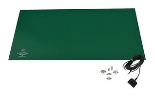 SCS 770085 Dissipative Mat Kit, 2 Layer, R3 Series, Rubber, Green, 610mm W x 1.2m L