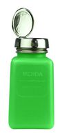 MENDA 35273 Dispensing Bottle, Dissipative, ESD, Pump, Green, 180ml DurAstatic Series