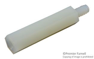 KEYSTONE 4833 Standoff, Nylon (Polyamide), 8-32, Hex Male-Female, 22.2 mm, 31.7 mm