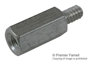 KEYSTONE 8414 Standoff, Aluminium, 6-32, Hex Male-Female, 12.7 mm, 19.1 mm