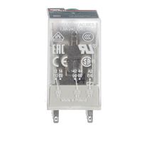 ABB 1SVR405611R1000 Power Relay, Interface, DPDT, 24 VDC, 12 A, CR-M Series, Socket, Non Latching