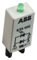 ABB 1SVR405655R1000 Relay Accessory, Pluggable Function Module, ABB CR-P & CR-M Series Relay Sockets, CR-P/M Series