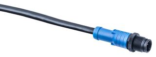 AMPHENOL LTW HPC-05BMMM-SL8A01 Circular Cable Assembly, Circular Receptacle to Free End, 5 Ways, 3.28 ft, 1 m, Black