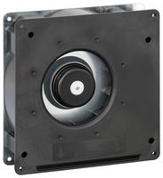 EBM-PAPST RG125-19/14N/2 Fan Blower, Flatpak, 24 VDC, DC, 180 mm, 40 mm, 51.5 CFM