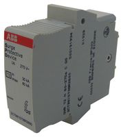 ABB - SOULE 2CTB815708R2800 Surge Protector, 1 Pole, Mains Surge Protector, 1 Pole, Type 2, 80 kA, 275 VAC, DIN Rail