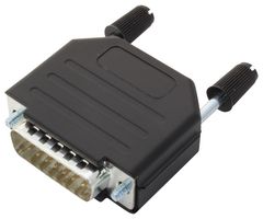 MULTICOMP PRO MC-DPPK25-P-SDR-K D Sub Connector, Standard, Plug, MCP D-Sub Kits, 25 Contacts, DB, Solder Cup
