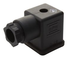 MOLEX 121064-0524 Circular DIN Valve Connector, BRAD DIN Valve, PG9, Right Angle, DIN Form A, 2 Poles + Ground