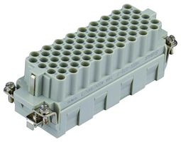 TE CONNECTIVITY T2050722201-007 Heavy Duty Connector, HEEE, Insert, 72+PE Contacts, Receptacle