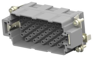 TE CONNECTIVITY T2050962101-007 Heavy Duty Connector, HEEE, Insert, 48+PE Contacts, Plug, Crimp Pin - Contacts Not Supplied