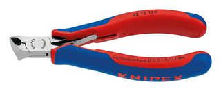 KNIPEX 62 12 120 Cutter, Oblique, 120 mm, Edge, 1 mm, 58 °