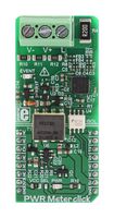 MIKROELEKTRONIKA MIKROE-3169 Add-On Board, PWR Meter Click Board, Power Monitoring, MikroBUS