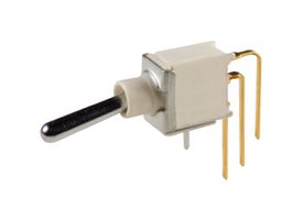 C&K COMPONENTS ET07MD1AVBE Toggle Switch, Subminiature, On-Off-(On), SPDT, Non Illuminated, ET Series, Through Hole