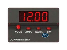 Power Meter, DCM20 Series, Three Function, Voltage, Amperage, Power, Red LED, 4 Digit