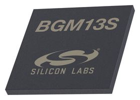 SILICON LABS BGM13S22F512GN-V3 Bluetooth Module, BLE 5.0, 2 Mbps, 1.8 V to 3.8 V, -90.2 dBm, -40 °C to 85 °C