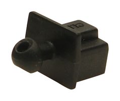 CLIFF ELECTRONIC COMPONENTS CP30291 Dust Cover, RJ45 Feedthrough Connector, Black