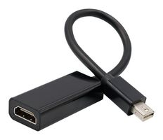 MULTICOMP PRO PS000267 Audio Adapter, Mini DisplayPort Plug, HDMI Receptacle