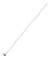 HARWIN G125-FC11005F1-0450L Cable Assembly, Black / Green, Gecko Screw Lock Receptacle to Free End, 10 Ways, 1.25 mm, 2 Row