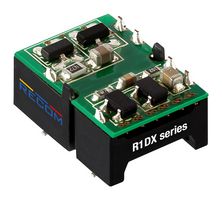 RECOM POWER R1DX-0515-R Isolated Surface Mount DC/DC Converter, Medical, Module, 1:1, 1 W, 2 Output, 15 V