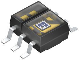 AMS OSRAM GROUP SFH 3201 Phototransistor, 850 nm, 120 °, 120 mW, 6 Pins, SMD