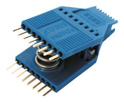 POMONA 5253 IC Test Clip, SOJ, SOIC, 20 Contacts, 1.27 mm, Gold Plated Contacts