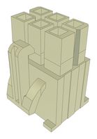 SAMTEC IPBD-03-D Connector Housing, IPBD, Receptacle, 6 Ways, 4.19 mm, Samtec CC69 Series Socket Contacts