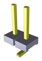 SAMTEC HPM-02-01-T-S-VS Pin Header, Board-to-Board, 5.08 mm, 1 Rows, 2 Contacts, Surface Mount, HPM
