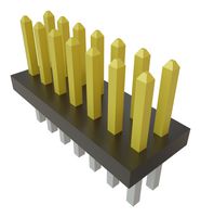 SAMTEC FTS-107-01-L-D Pin Header, Wire-to-Board, 1.27 mm, 2 Rows, 14 Contacts, Through Hole, FTS