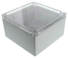 HAMMOND 1554S2GYCL Plastic Enclosure, Multipurpose, Polycarbonate, 89 mm, 160 mm, 160 mm, IP68