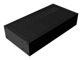 HAMMOND RM1U0804VBK. 19" Cabinet, Rack Mount, 43.69 mm, 43.69 mm, 210.82 mm, 107.85 mm, Extruded Aluminium