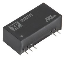 XP POWER IMM0512S05 Isolated Through Hole DC/DC Converter, Medical, SIP, 2:1, 5 W, 1 Output, 5 V