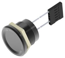 TE CONNECTIVITY - ALCOSWITCH AVP22MAIBC000T5A04 Vandal Resistant Switch, AVP Series, 22 mm, SPST-NO, Momentary, Round, Natural