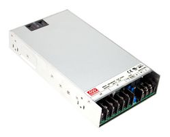 MEAN WELL RSP-500-15 AC/DC Enclosed Power Supply (PSU), ITE, 1 Outputs, 501 W, 15 VDC, 33.4 A