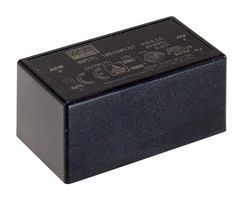 MEAN WELL MPM-05-15 AC/DC PCB Mount Power Supply (PSU), Medical, 1 Output, 5 W, 15 VDC, 333 mA