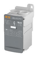 TE CONNECTIVITY - ENTRELEC 1SNL340011R0000 Panel Mount Barrier Terminal Block, 550 A, 1.5 kV, 1 Pole, 2, Screw, 3 AWG