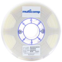 MULTICOMP PRO MC011440 3D Printer Filament, 1.75mm Dia, Natural, ABS, 1 kg