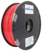 MULTICOMP PRO MC011466 3D Printer Filament, 1.75mm Dia, Red, PETG, 1 kg