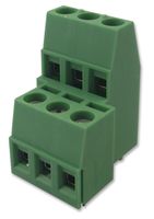PHOENIX CONTACT 1725025 Wire-To-Board Terminal Block, 5 mm, 3 Ways, 26 AWG, 14 AWG, 2.5 mm², Screw