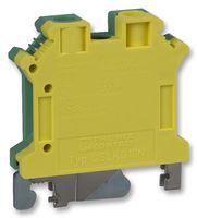 PHOENIX CONTACT 3003923 DIN Rail Mount Terminal Block, 2 Ways, 20 AWG, 6 AWG, 16 mm², Screw, 57 A
