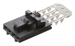 MOLEX 15-38-8040 FFC / FPC Board Connector, 2.54 mm, 4 Contacts, SL 70430 Series, IDC / IDT, 1 Row