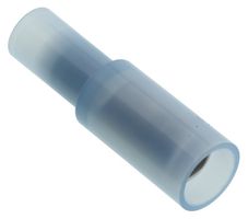 MOLEX 19038-0013 Bullet Terminal, InsulKrimp 19038 Series, 16AWG to 14AWG, 2.6 mm², Female Bullet, Blue