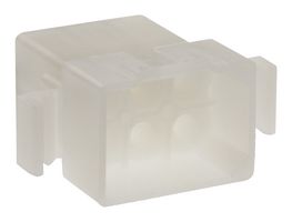 MOLEX 19-09-2153 Connector Housing, Natural, Standard .093" 1991 Series, Plug, 15 Ways, 6.3 mm