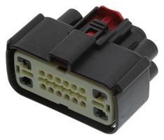 MOLEX 34985-1606 Automotive Connector Housing, MX150 34985, Receptacle, 16 Ways