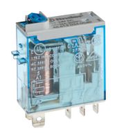 FINDER 466181100040 Power Relay, SPDT, 110 VAC, 16 A, 46 Series, Socket