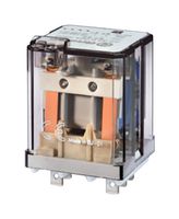 FINDER 623290240040 Power Relay, DPDT, 24 VDC, 16 A, 62 Series, Socket