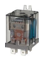 FINDER 653180240300 Power Relay, SPST-NO, 24 VAC, 30 A, 65 Series, Panel Mount