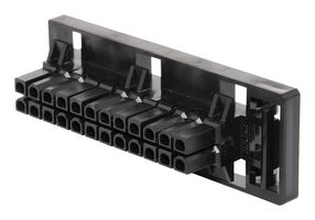 MOLEX 44516-0012 Connector Housing, Black, Mini-Fit BMI 44516 Series, Receptacle, 24 Ways, 4.2 mm